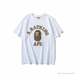 Hypeyourbeast Clothes BAPE Valentine's Day Chocolate Ape Head Tee Shirt 'WHITE'