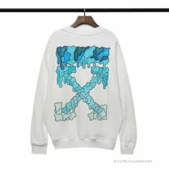 HypeYourBeast Shirts Off White Shirt White Blue