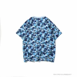 Hypeyourbeast BAPE Ape Head Star Camouflage Shading Tee Shirt 'BLUE'