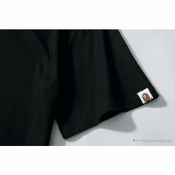 Hypeyourbeast BAPE Luminous Spots Camouflage Great Ape Man White Head Cotton Short Sleeve Tee Shirt 'BLACK' Clothes 12 Hypeyourbeast BAPE Luminous Spots Camouflage Great Ape Man White Head Cotton Short Sleeve Tee Shirt 'BLACK' Clothes