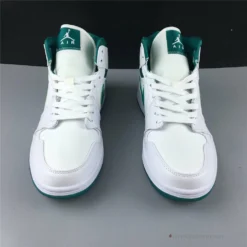 Hypeyourbeast Air Jordan 1 Mid White Mystic Green 25 Hypeyourbeast Air Jordan 1 Mid White Mystic Green