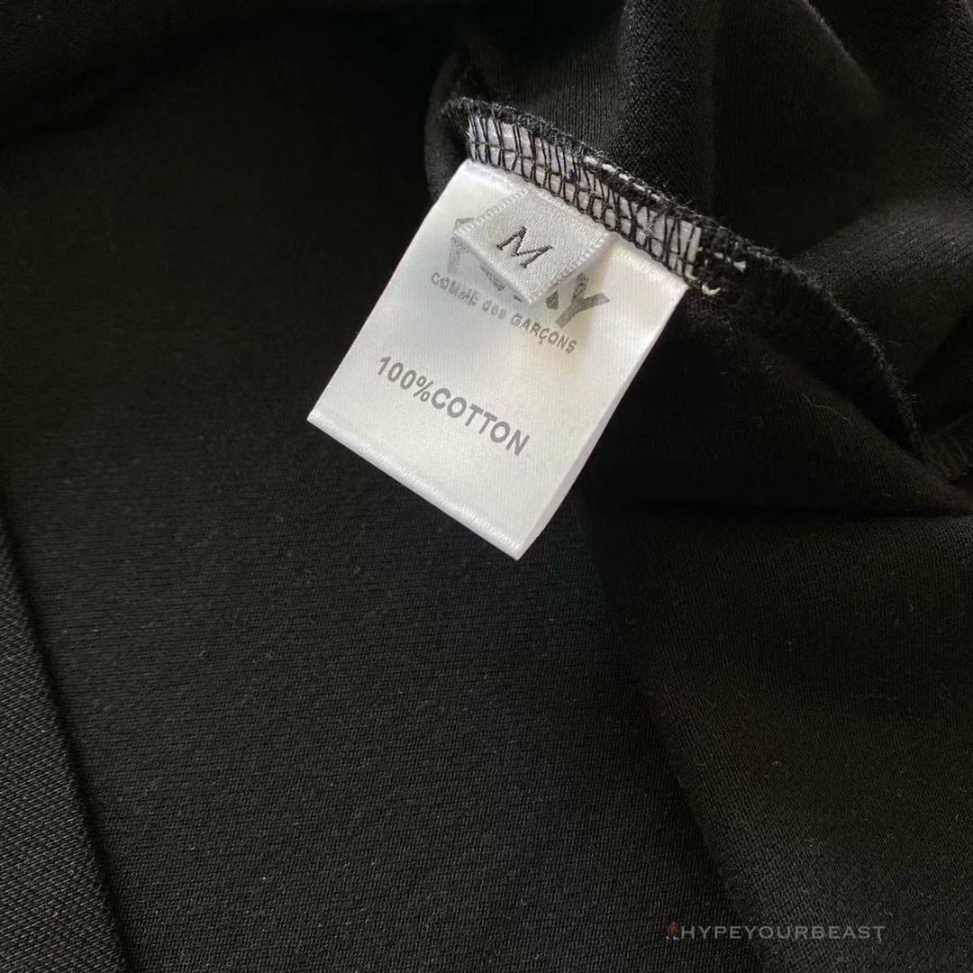 Hypeyourbeast CDG Polo Shirt Black Shirts 3 Hypeyourbeast CDG Polo Shirt Black Shirts