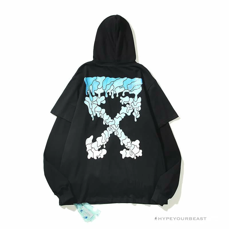 HypeYourBeast Off White Hoodie Black Blue 7 HypeYourBeast Off White Hoodie Black Blue
