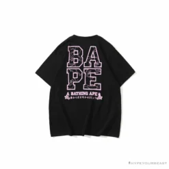 Hypeyourbeast BAPE Japan Limited Edition Mt. Fuji Sakura Tee Shirt 'BLACK'