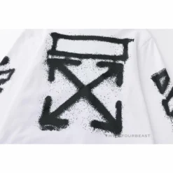 HypeYourBeast Off-White Hoodie Hallow White Hoodies & Jackets