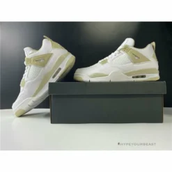 HypeYourBeast Air Jordan 4 White Gold