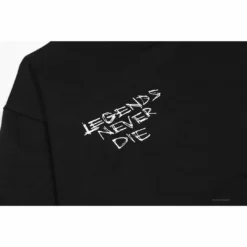 HypeYourBeast Vlone Hoodie Black Legend Hoodies & Jackets