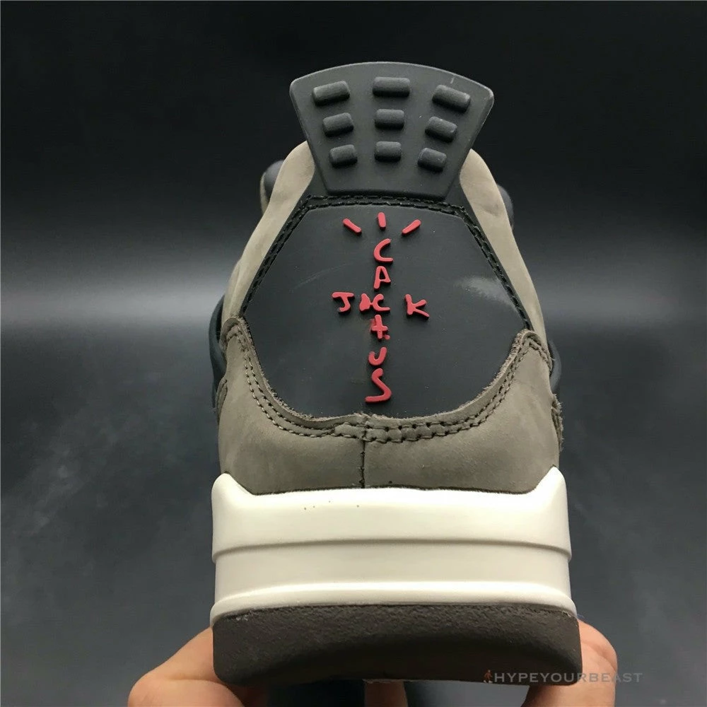 Hypeyourbeast Travis Scott X Air Jordan 4 Dark Mocha 18 Hypeyourbeast Travis Scott X Air Jordan 4 Dark Mocha