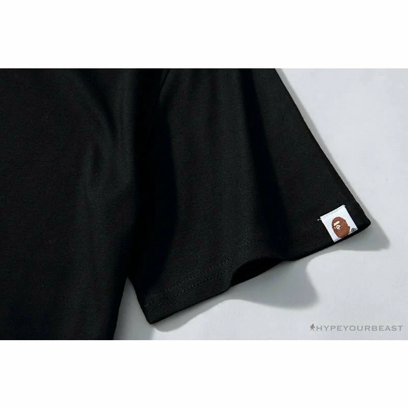 Hypeyourbeast Clothes BAPE Starry Sky Camouflage Luminous Great Ape Man Head Tee Shirt 'BLACK' 7 Hypeyourbeast Clothes BAPE Starry Sky Camouflage Luminous Great Ape Man Head Tee Shirt 'BLACK'