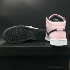 Hypeyourbeast Air Jordan 1 Mid Pink Quartz