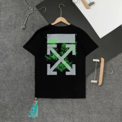 Hypeyourbeast T-Shirts OFF-WHITE Mechanical Style 'BLACK' Tee Shirt
