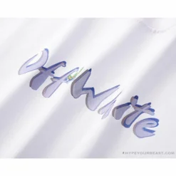 Hypeyourbeast OFF-WHITE Disney Spring X Summer Mickey Arrow Tee Shirt 'WHITE'