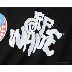 Hypeyourbeast OFF-WHITE Graffiti Letter Doraemon Tee Shirt ' BLACK' T-Shirts 20 Hypeyourbeast OFF-WHITE Graffiti Letter Doraemon Tee Shirt ' BLACK' T-Shirts