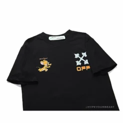Hypeyourbeast T-Shirts OFF-WHITE Handsome Jerry Arrow Tee Shirt 'BLACK'