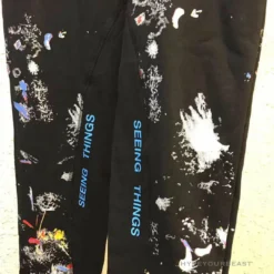 Hypeyourbeast OFF-WHITE Pants Black Paint