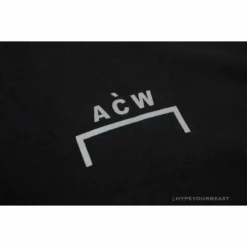 Hypeyourbeast OFF-WHITE ACW Empressed Tee Shirt 'BLACK' T-Shirts