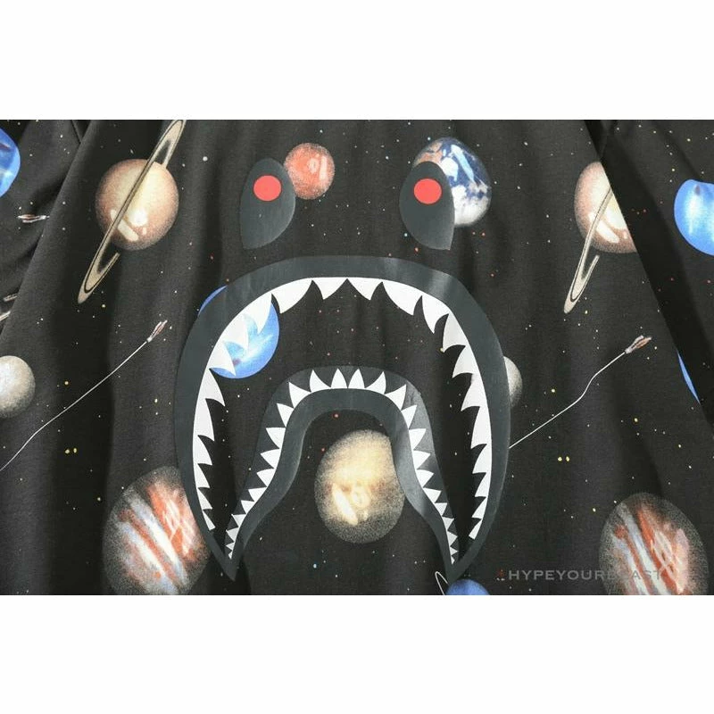 Hypeyourbeast BAPE Shark Head Planet Tee Shirt Clothes 4 Hypeyourbeast BAPE Shark Head Planet Tee Shirt Clothes