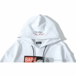 Hypeyourbeast BAPE Marilyn Monroe Camouflage Suspender Hoodie 'WHITE'