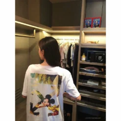 Hypeyourbeast T-Shirts OFF-WHITE Disney Spring X Summer Mickey With Pluto Tee Shirt 'WHITE'
