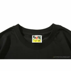 Hypeyourbeast BAPE Baby Milo Sesame Street Plain Tee Shirt 'BLACK'