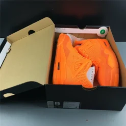 Hypeyourbeast Air Jordan 4 Retro Flyknit Orange