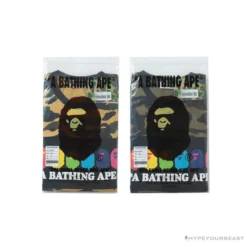 Hypeyourbeast Clothes BAPE KIDS Color Ape Head Camouflage Tee Shirt 'YELLOW'