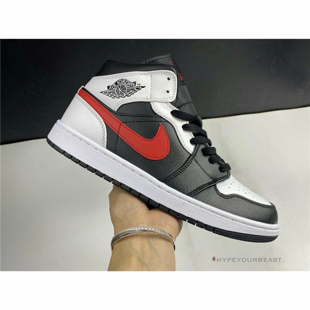 Hypeyourbeast Air Jordan 1 Mid Chile Red 6 Hypeyourbeast Air Jordan 1 Mid Chile Red