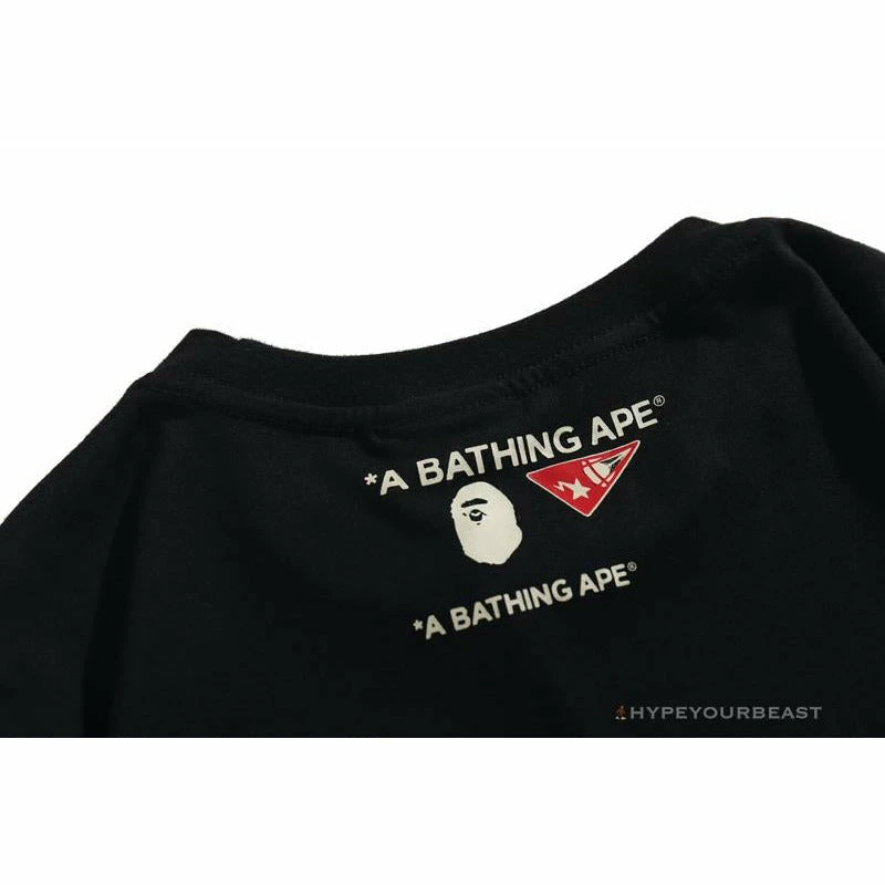 Hypeyourbeast Clothes BAPE Shark Head Crazy Patch Tee Shirt 9 Hypeyourbeast Clothes BAPE Shark Head Crazy Patch Tee Shirt