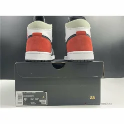 Hypeyourbeast Air Jordan 1 Mid White Red Black