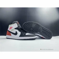 Hypeyourbeast Air Jordan 1 Mid White Red Black