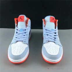Hypeyourbeast Air Jordan 1 Mid Half Blue