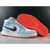 Hypeyourbeast Air Jordan 1 Mid Half Blue
