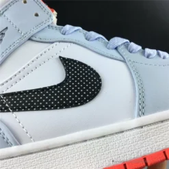 Hypeyourbeast Air Jordan 1 Mid Half Blue