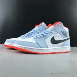 Hypeyourbeast Air Jordan 1 Mid Half Blue