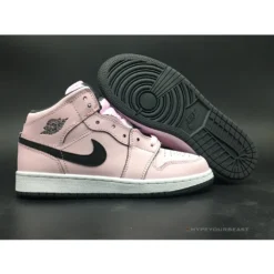 Hypeyourbeast Air Jordan 1 Mid Pink Quartz