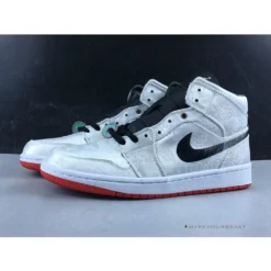 Hypeyourbeast Air Jordan 1 Mid X CLOT White