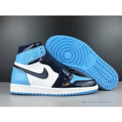 Hypeyourbeast Air Jordan 1 Retro High UNC Patent