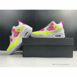 Hypeyourbeast Air Jordan 4 Retro White Lemon Pink 15 Hypeyourbeast Air Jordan 4 Retro White Lemon Pink
