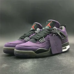 Hypeyourbeast Air Jordan 4 Retro Travis Scott Purple