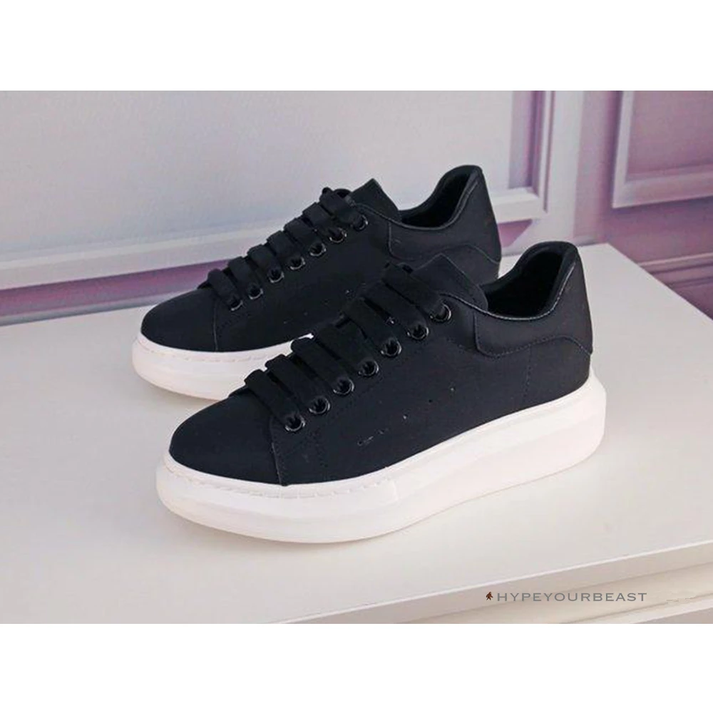 Hypeyourbeast Alexander McQueen Black / White Sole Lace Up Sneaker 1 Hypeyourbeast Alexander McQueen Black / White Sole Lace Up Sneaker