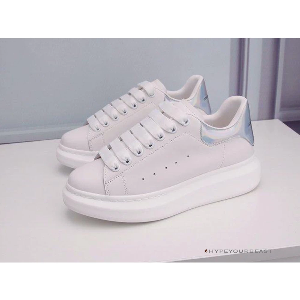 Hypeyourbeast Alexander McQueen White / Silver Heel 1 Hypeyourbeast Alexander McQueen White / Silver Heel