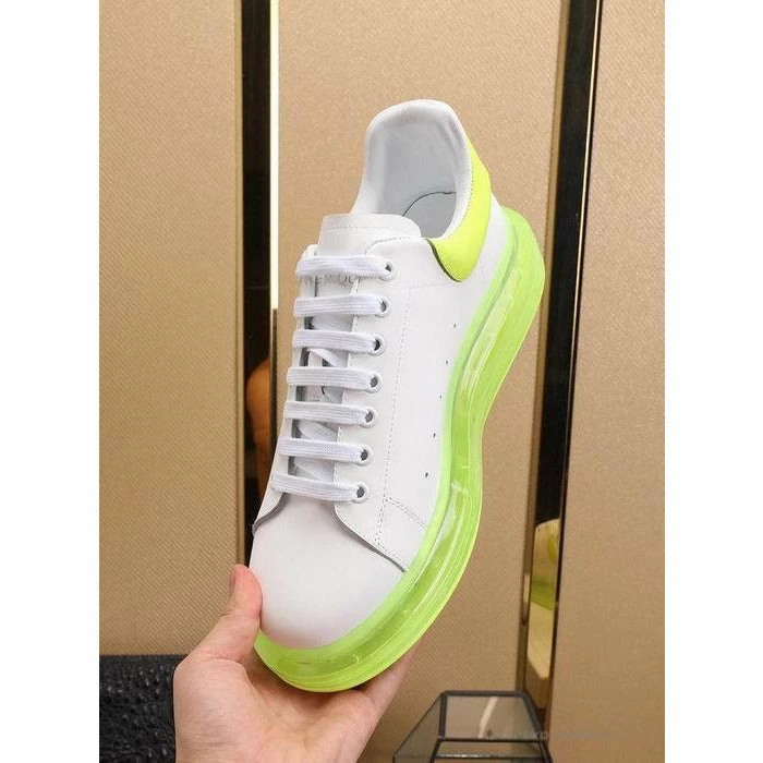 Hypeyourbeast A. Mcqueen Alexander McQueen White / Neon Green Sole Sneaker 2 Hypeyourbeast A. Mcqueen Alexander McQueen White / Neon Green Sole Sneaker