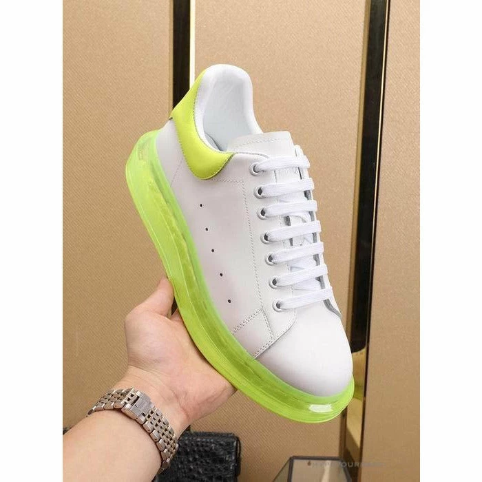 Hypeyourbeast A. Mcqueen Alexander McQueen White / Neon Green Sole Sneaker 3 Hypeyourbeast A. Mcqueen Alexander McQueen White / Neon Green Sole Sneaker