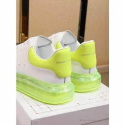 Hypeyourbeast A. Mcqueen Alexander McQueen White / Neon Green Sole Sneaker 11 Hypeyourbeast A. Mcqueen Alexander McQueen White / Neon Green Sole Sneaker