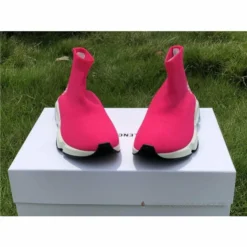 Hypeyourbeast Balenciaga BCG Sock Sneakers Pink