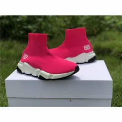Hypeyourbeast Balenciaga BCG Sock Sneakers Pink