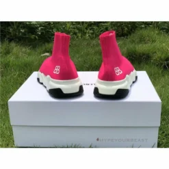 Hypeyourbeast Balenciaga BCG Sock Sneakers Pink