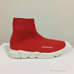 Hypeyourbeast Balenciaga BCG Sock Sneakers Red