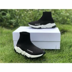Hypeyourbeast Balenciaga BCG Sock Sneakers Black White 2018