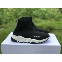 Hypeyourbeast Balenciaga BCG Sock Sneakers Black White 2018